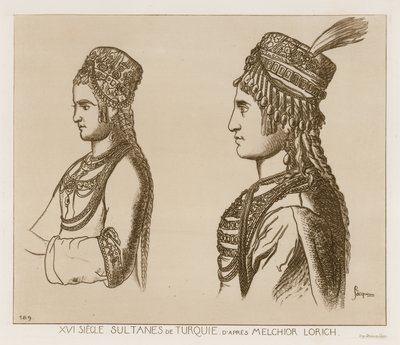 16世紀のトルコのスルタン 作： メルヒオール・ロック